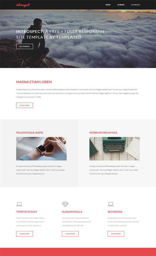 「山野尋蹤」旅行戶外策劃公司網站設計與模板解析