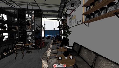 沫戀喜茶歐式室內(nèi)裝飾設(shè)計(jì) 從SU模型庫到SketchUp吧中文門戶的全方位設(shè)計(jì)資源整合